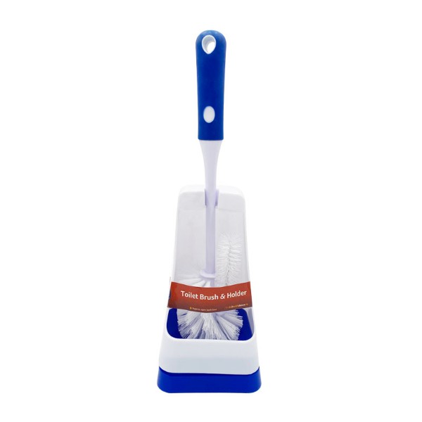 Dosco Soft Grip Toilet Brush & Holder Set 57026