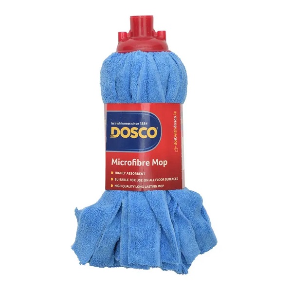 Dosco Microfibre Stripe Mop Refill Red Socket 57083