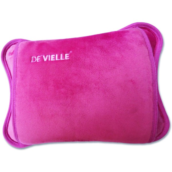 De Vielle Rechargeable Hot Water Bottle - Rose Pink