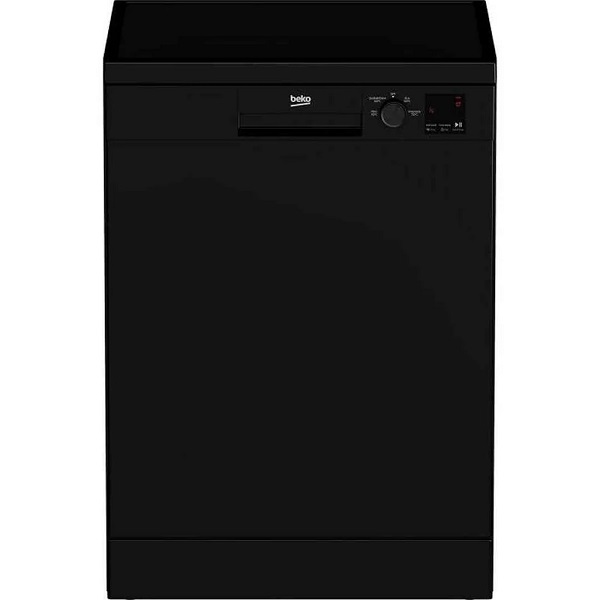 Beko Full-size Black Dishwasher 4 Programmes 4 Temperatures Dvn04320b
