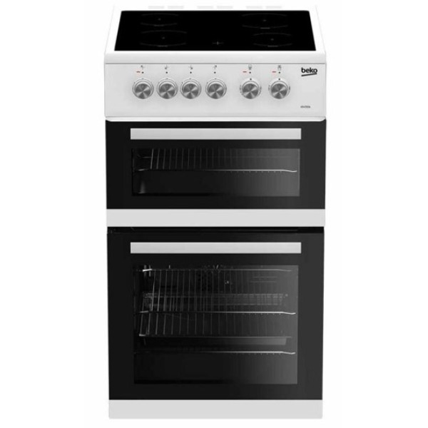 Cooker Electric 50cm Beko Ceramic Kdvc563aw White