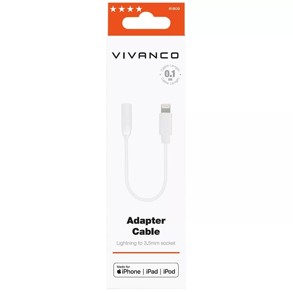Lightning Audio Adapter To 3.5mm 61809