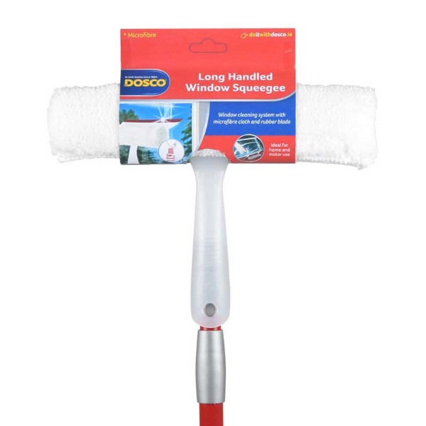 Dosco Long Handled Window Squeeze Red 62000b