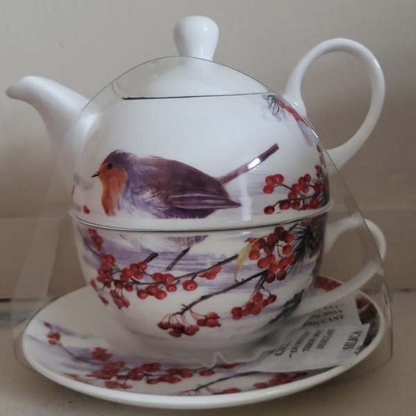 Robin Bone China Tea For One