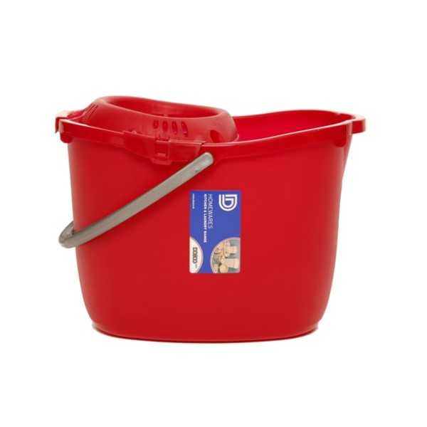 Dosco Mop Bucket & Wringer Red 55037