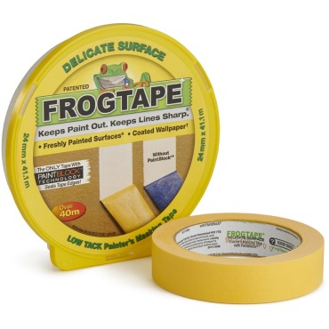 Frogtape Delicate Surface Painter's Tape Yellow 41.1m x 24mm