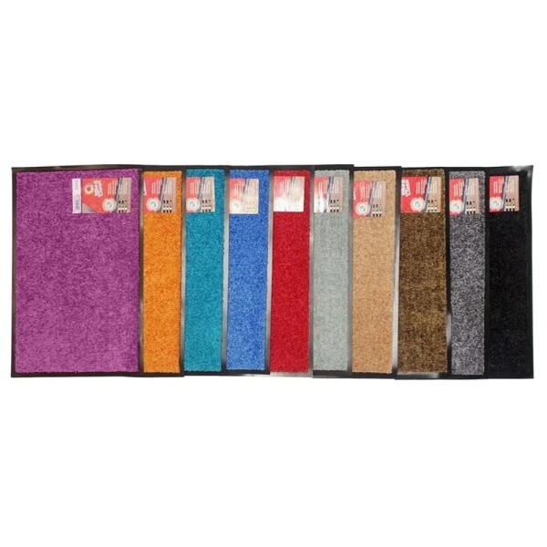 Dosco Wash & Clean Mat, Black, 600mm x 900mm