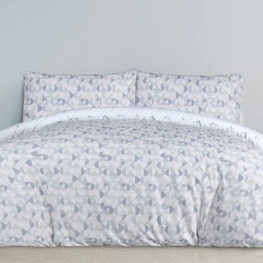 Sleepdown Duvet Set King Circle Geo