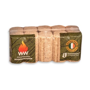 Willowwarm Carbon Neutral Briquettes 10 Pack