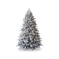 National Tree Company Snowy Dorchester Pine Feel Real Christmas Tree 7.5ft