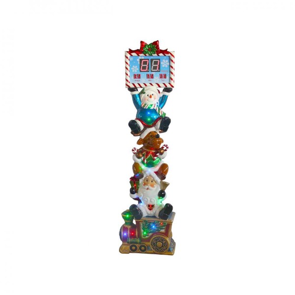 Led Countdown Clock To Santa 78 Inch Bg-20056a-bs