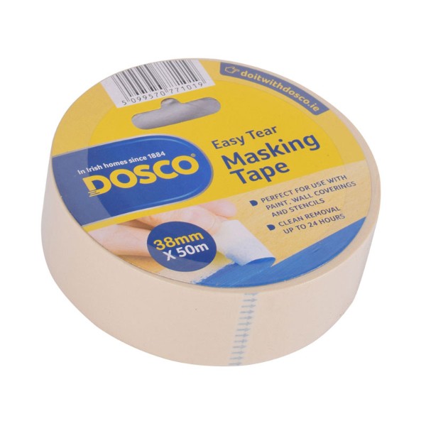 Dosco Masking Tape 38mm X 50 M 77101