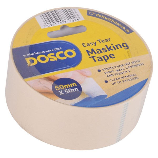 Dosco Masking Tape 50mm X 50 M 77102