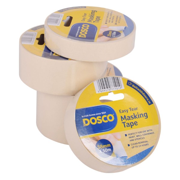 Dosco Masking Tape 19mm X 50 M 77104