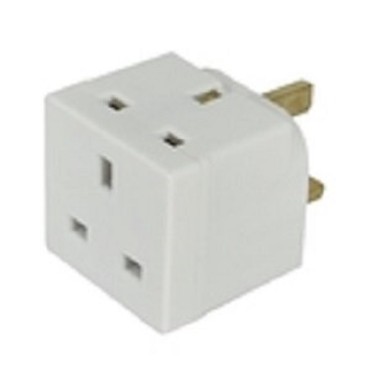 2 Way 13a Adaptor 8002 P/p