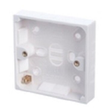 1 Gang 16mm Surface  Pattress Box 8045 P/p