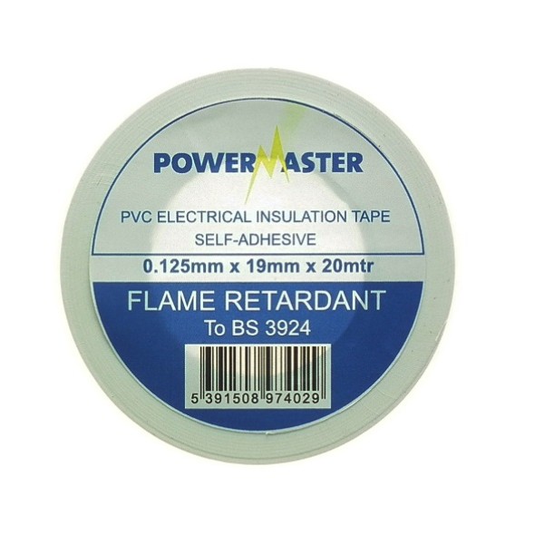 20mt X 19mm White Insulating Tape 8096 P/p