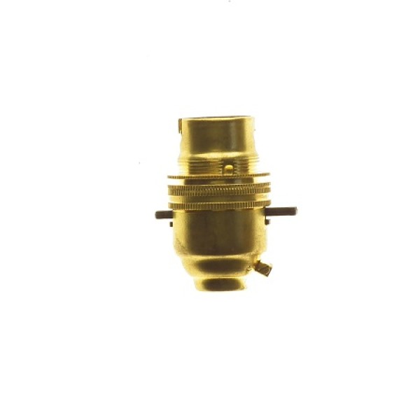 Brass Lampholder Switched 8101 P/p