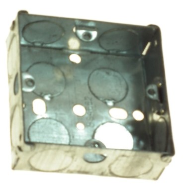 1 Gang 25mm Flush Metal Box 8131 P/p