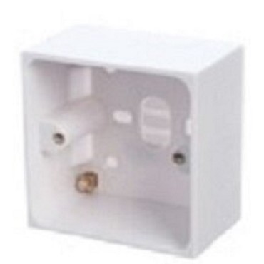 1 Gang 47mm Surface  Pattress Box 8160 P/p