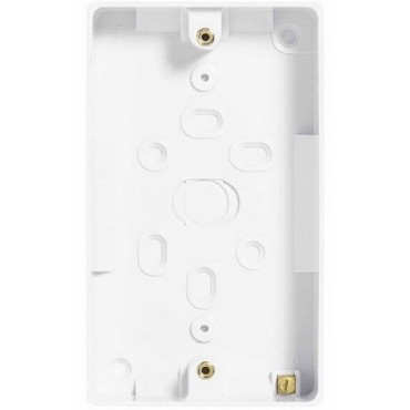 2 Gang 25mm Surface  Pattress Box 8217 P/p