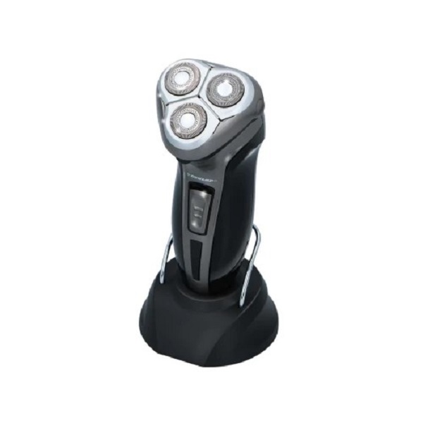 Dunlop Rechargeable Shaver 3 Head With Charging Indicator & Cradle