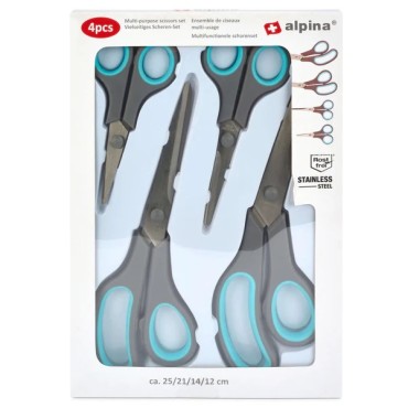 Alpina Scissors Set 4pc