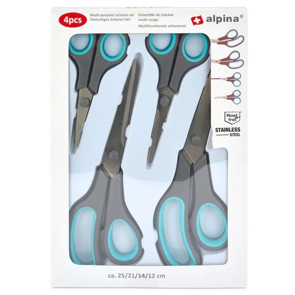 Alpina Scissors Set 4pc