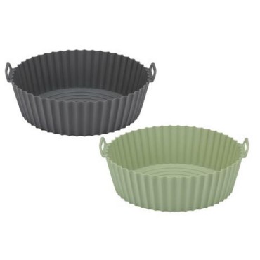 Alpina Airfryer Silicone Liner Reusable 23cm - 2 Assorted Colours