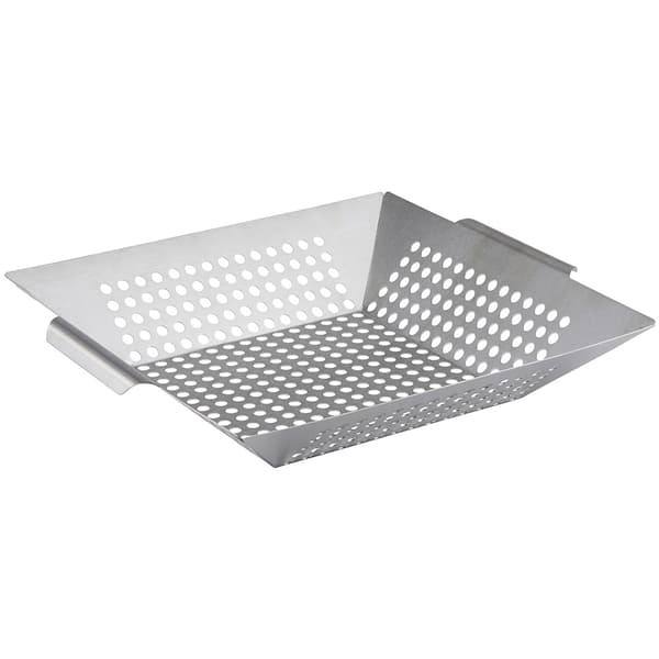 Bbq Grill Pan With Holes For Even Cooking
