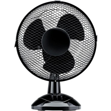 Lifetime Air Table Fan 23cm Black
