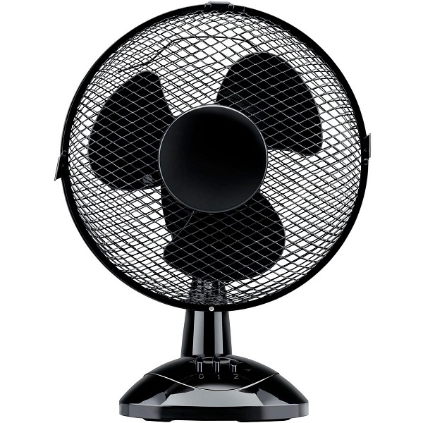 Lifetime Air Table Fan 23cm Black