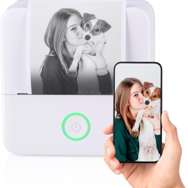 Portable Usb-c Mini Bluetooth Thermal Printer
