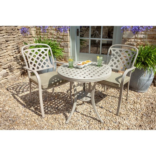Berkeley Cast Aluminium Bistro Set 2 Seater