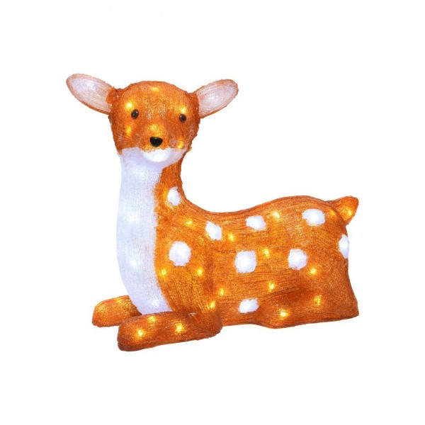 Led Acrylic Deer - 41.5cm