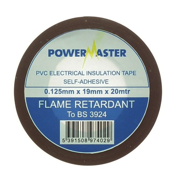 20mt X 19mm Brown Insulating Tape 8792 P/p