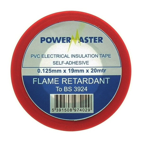 20mt X 19mm Red Insulating Tape 8794 P/p