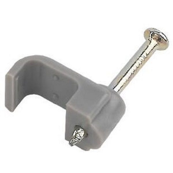 2.5sq T&e Cable Clips Grey 8868 P/p