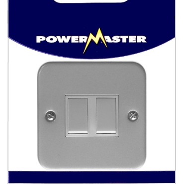 Metal Clad 10a 2g 2w Switch 89002 P/p