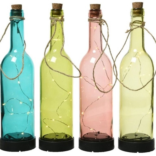 Lumineo Micro Led Solar Bottle Table 10 Light 894669