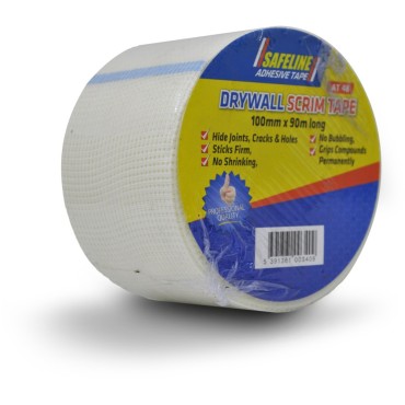Safeline Self Adhesive Drywall Scrim Tape 50mm x 90m