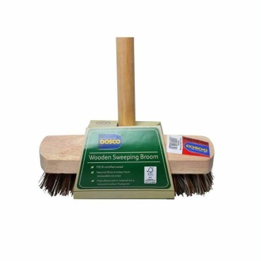 Dosco Union Deck Broom with Handle, Large (9 1/2