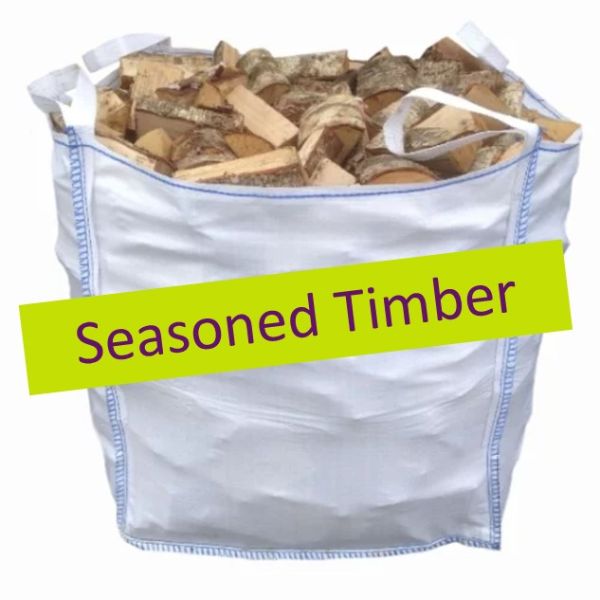 Logs Firewood Seasoned Bulk Bag