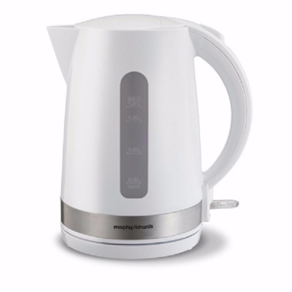 Morphy Richards Plastic Kettle White 1.7ltr 3kw 980523