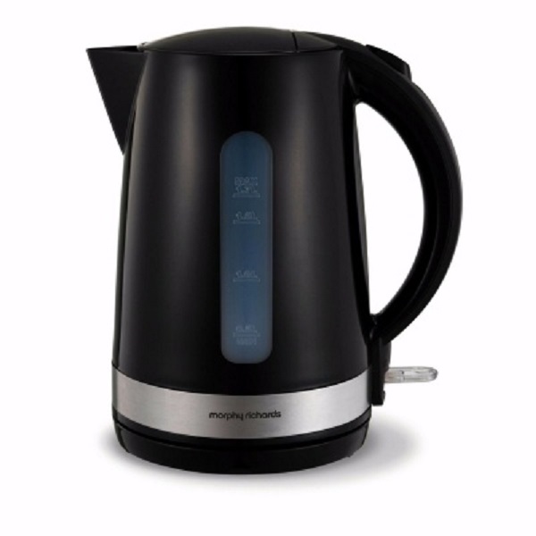 Morphy Richards Plastic Kettle 1.7ltr 3kw Black 980524