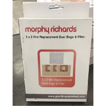 Vac Bags M/r 980564 3pk  & Filter