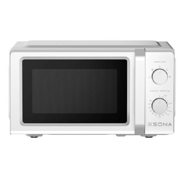 Sona Microwave Manual White 20ltr 700w 980610