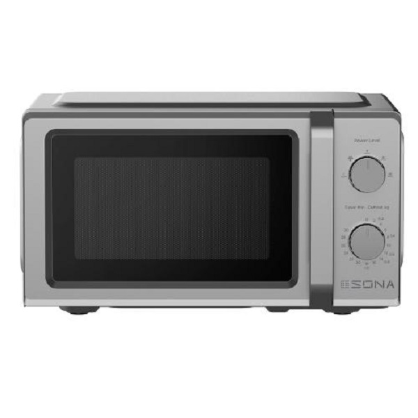 Sona Microwave Manual Silver 20ltr 700w 980612