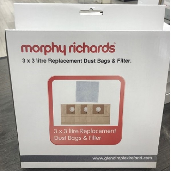 Vac Bags M/r 980565 3pk  & Filter