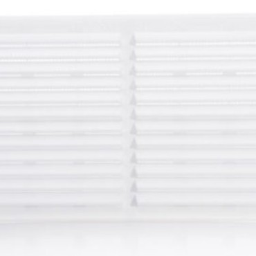 9x6 Flush Louver White (10) G